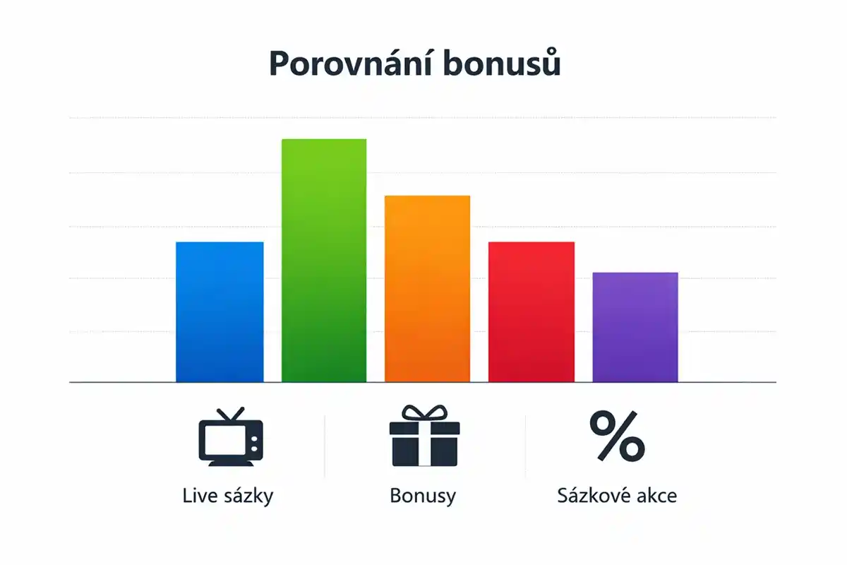 Přehledné porovnání vstupních bonusů českých sázkových kanceláří