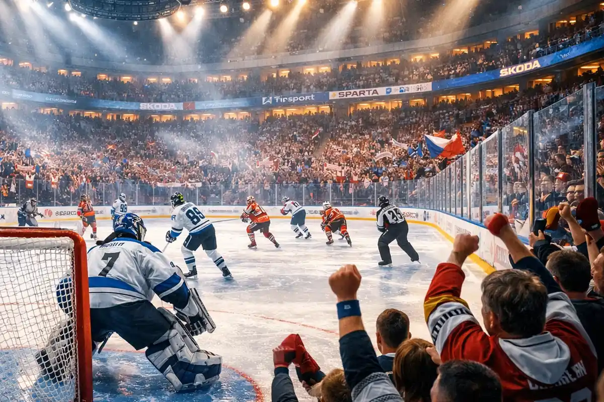 Tipsport extraliga - český hokej a atmosféra na stadionu